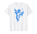 Coquette Cupid Cherub Blue Y2K Aesthetic T-Shirt - Unique Graphic Men Women - T-Shirt, Sweatshirt, Hoodie