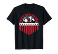Usa Foos And Booze Distressed T-Shirt - Fun Novelty Design for Adults - T-Shirt, Sweatshirt, Hoodie