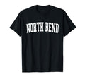 North Bend Or Distressed White Varsity T-Shirt - Trendy Graphic Men Women - T-Shirt, Sweatshirt, Hoodie