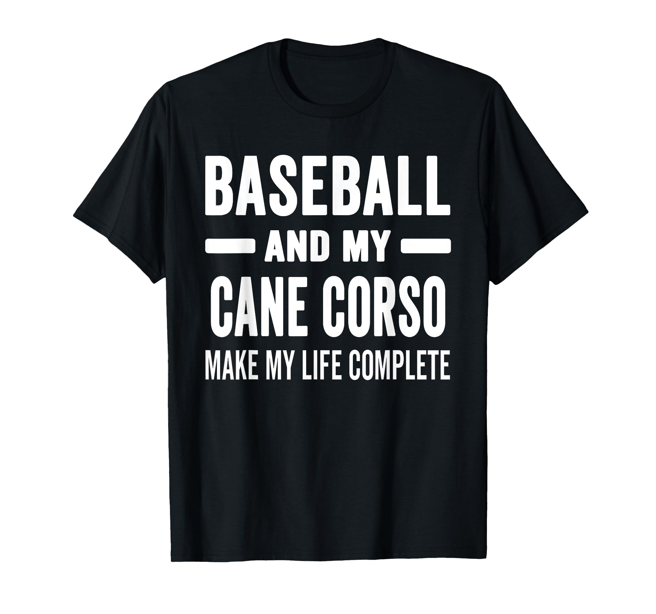 Baseball And My Cane Corso Mama Dog T-Shirt - Minimalist Print for Adults - T-Shirt, Sweatshirt, Hoodie