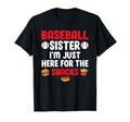 Baseball Sister Funny Sister Baseball T-Shirt - Trendy Graphic for Adults - T-Shirt, Sweatshirt, Hoodie