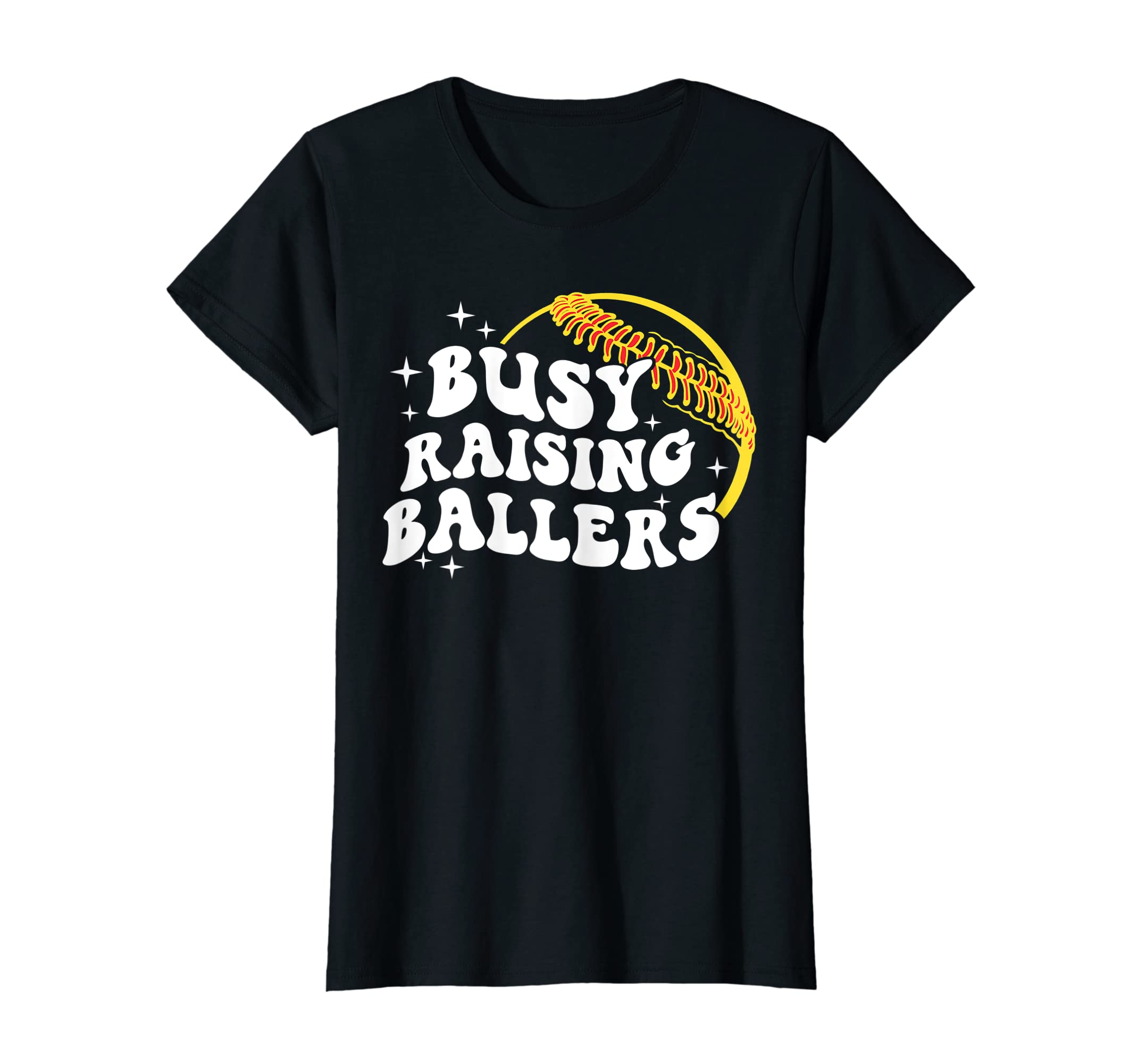 Womens Groovy Softball Mama Mom Mothers T-Shirt - Streetwear Style Unisex - T-Shirt, Sweatshirt, Hoodie