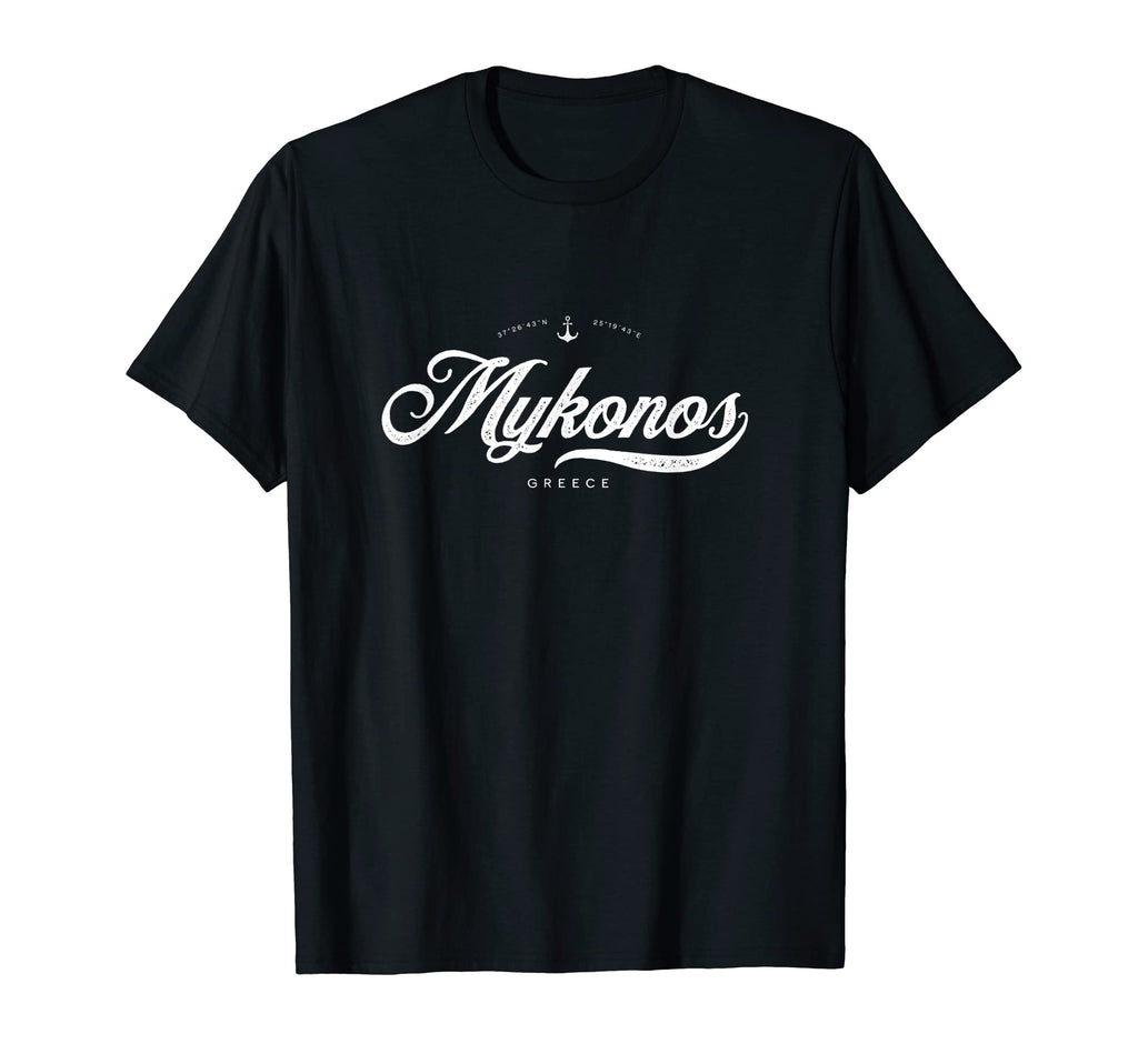 Mykonos Greece T-Shirt - Fun Novelty Design Men Women - T-Shirt, Sweatshirt, Hoodie