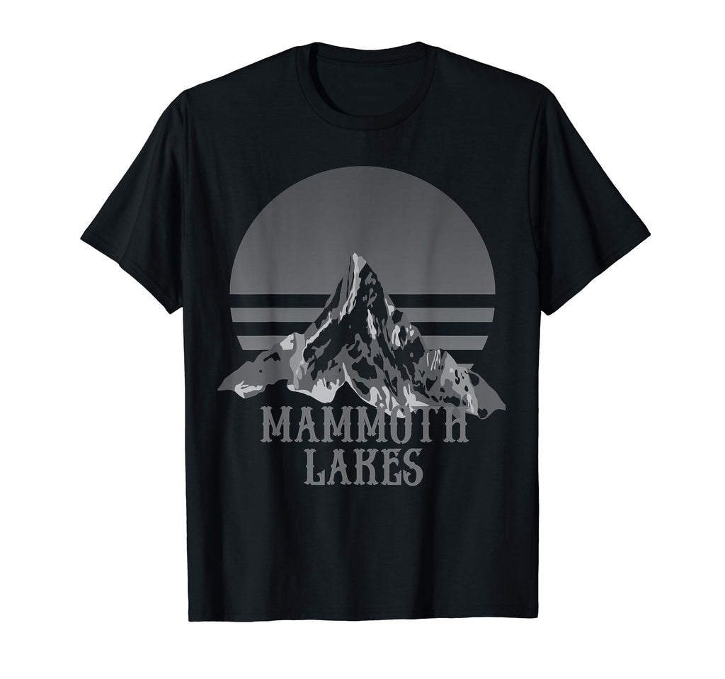 Mammoth Lakes Distressed Mountains T-Shirt - Trendy Graphic for Adults - T-Shirt, Sweatshirt, Hoodie