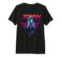 Marvel X Storm 80S Neon Triangle T-Shirt - Unique Graphic Unisex - T-Shirt, Sweatshirt, Hoodie