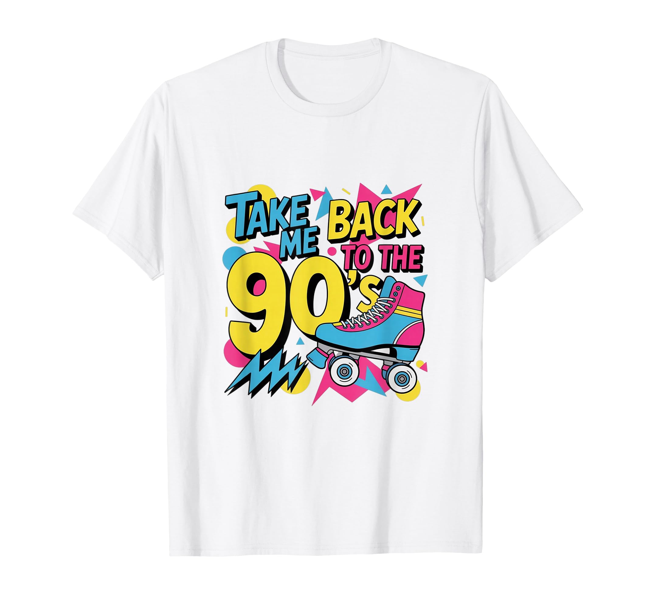 Take Me Back To 90S Funky Roller T-Shirt - Aesthetic Graphic Men Women - T-Shirt, Sweatshirt, Hoodie