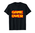 Game Over Arcade Video Games Gaming T-Shirt - Novelty Apparel for Adults - T-Shirt, Sweatshirt, Hoodie