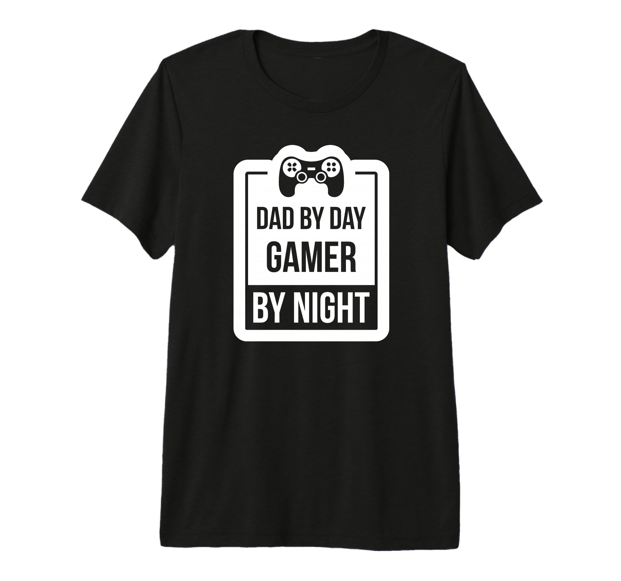 Dad Day Gamer Night Funny Dad Gamer Tri T-Shirt - Aesthetic Graphic Unisex - T-Shirt, Sweatshirt, Hoodie