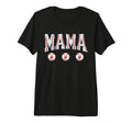 Coquette American Baseball Mom Mama T-Shirt - Custom Art Print Men Women - T-Shirt, Sweatshirt, Hoodie