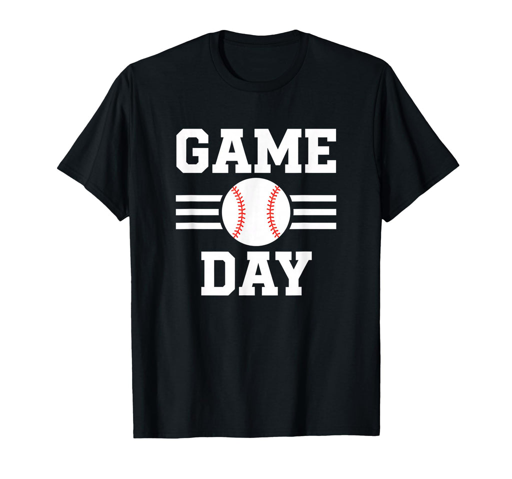 Game Day Mom Baseball Mom Fan Day T-Shirt - Fun Novelty Design Men Women - T-Shirt, Sweatshirt, Hoodie
