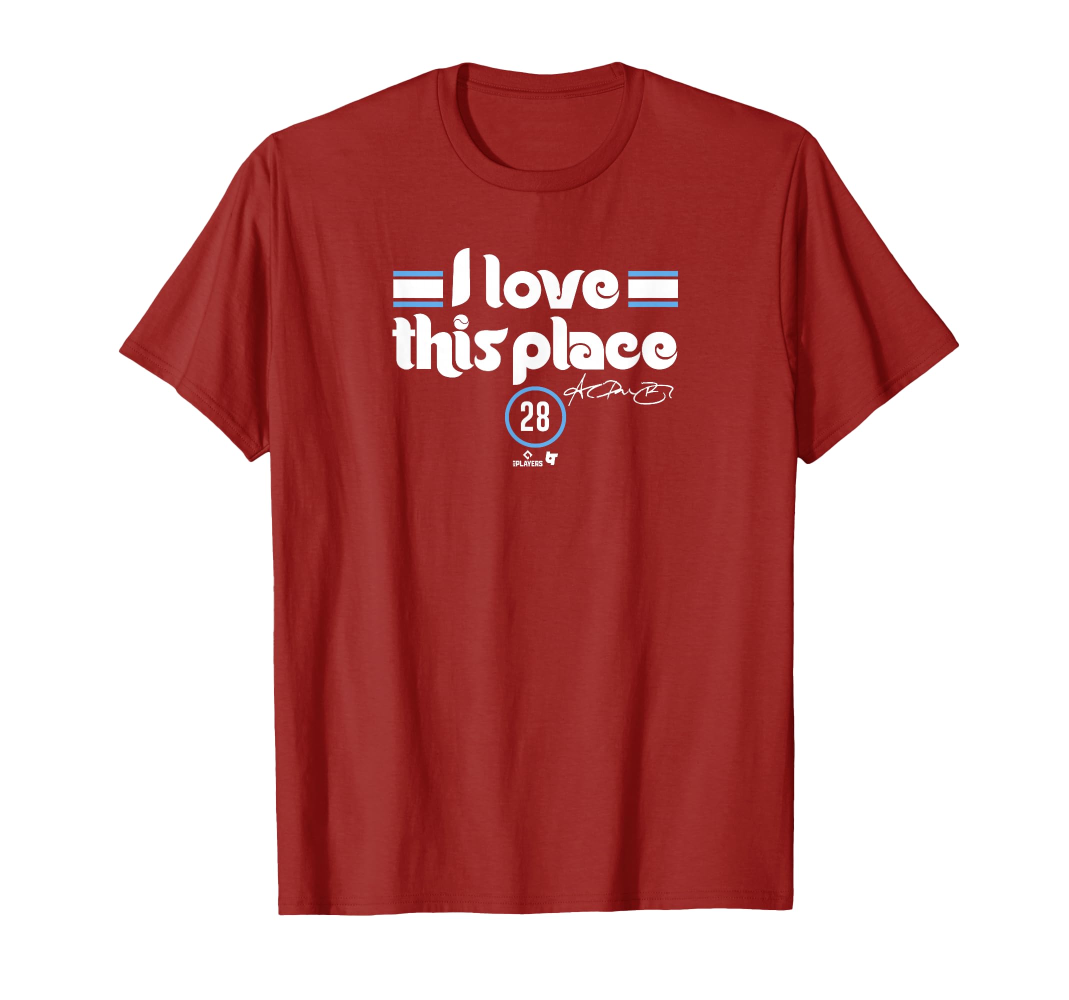 Alec Bohm I Love This Place T-Shirt - Novelty Apparel Men Women - T-Shirt, Sweatshirt, Hoodie