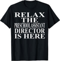 Cool Preschool Director Humor Quote Merch - Adult & Kids T-Shirts, Sweatshirts & Hoodies apparel design preview 1