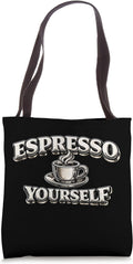 Espresso Yourself Coffee Barista Co - Adult & Kids T-Shirts, Sweatshirts & Hoodies apparel design preview 1