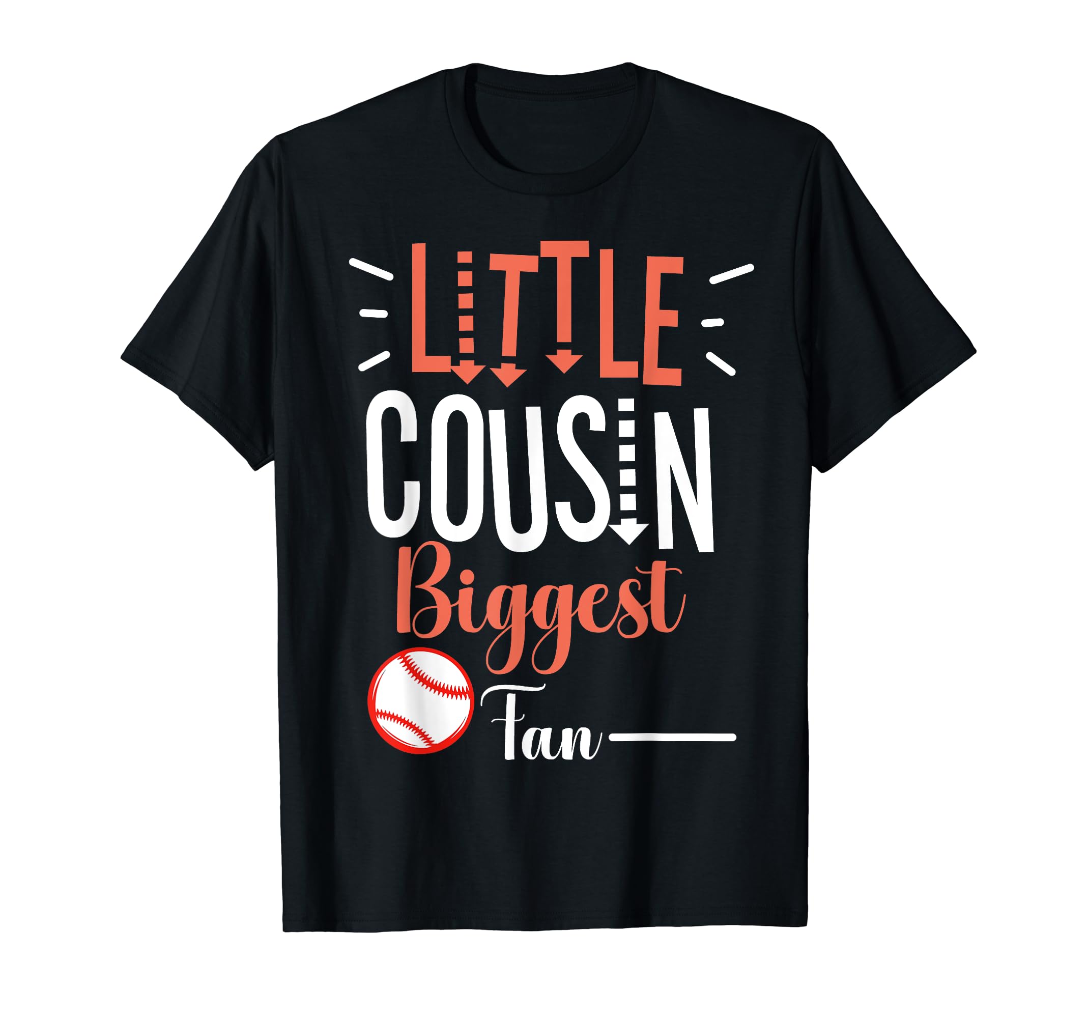 Little Cousin Biggest Fan Proud Family T-Shirt - Graphic Print for Adults - T-Shirt, Sweatshirt, Hoodie