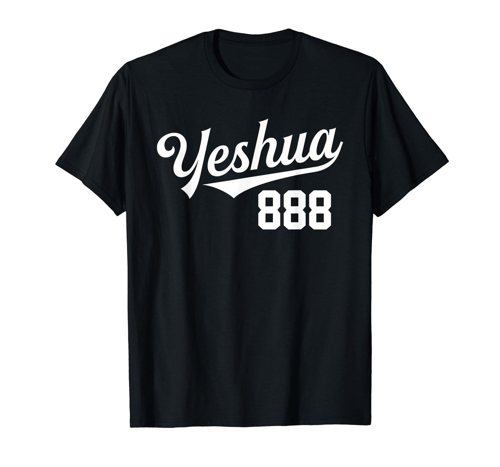 Yeshua 888 Jesus Christ Baseball T-Shirt - Trendy Graphic for Adults - T-Shirt, Sweatshirt, Hoodie