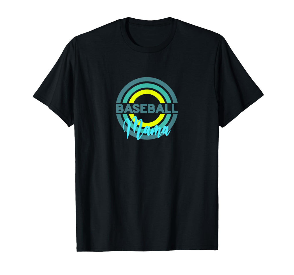 Baseball Mama Modern Baseball Circles T-Shirt - Aesthetic Graphic Unisex - T-Shirt, Sweatshirt, Hoodie