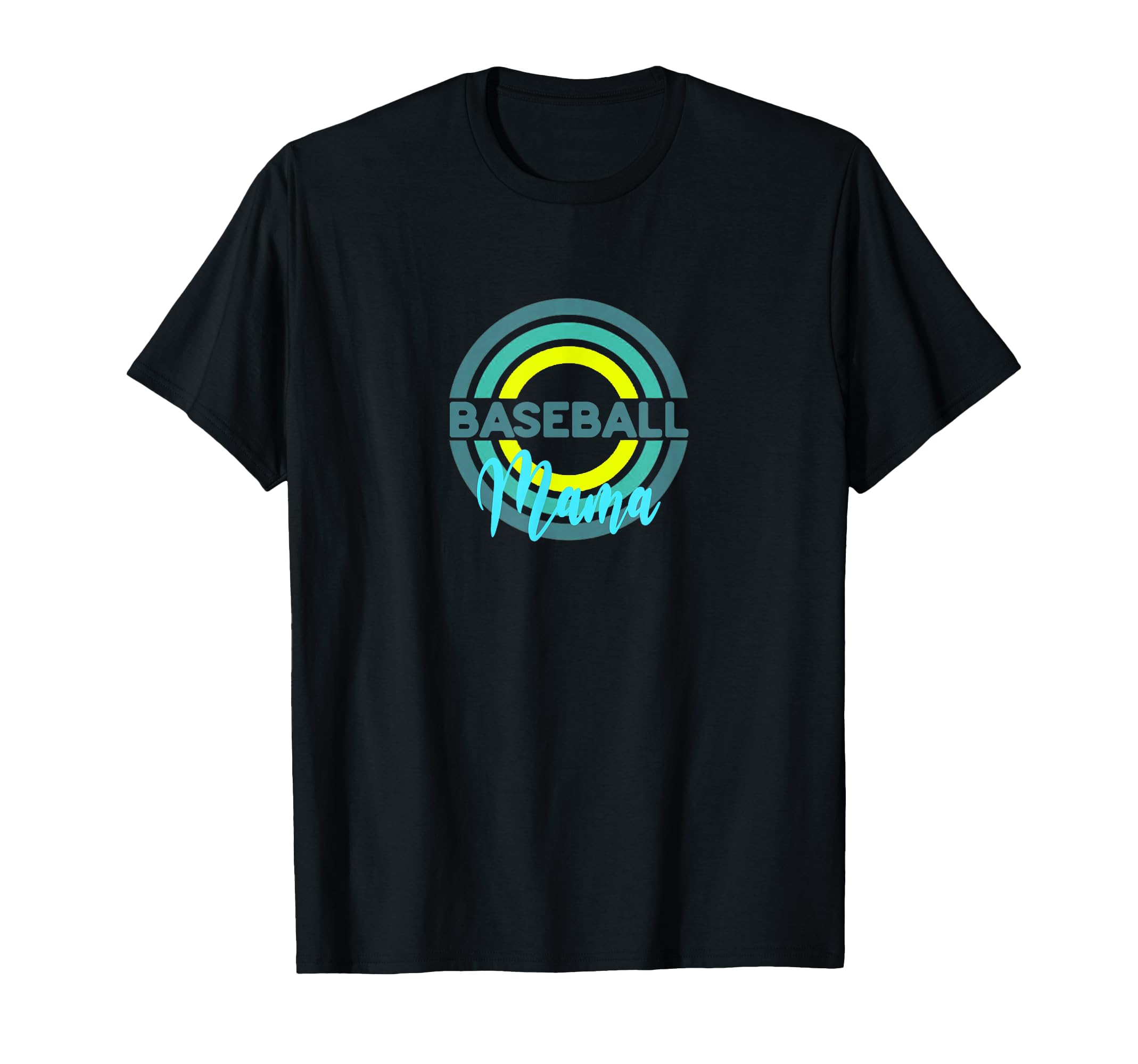 Baseball Mama Modern Baseball Circles T-Shirt - Aesthetic Graphic Unisex - T-Shirt, Sweatshirt, Hoodie