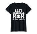 Best Baseball Mom World Sport T-Shirt - Aesthetic Graphic Unisex - T-Shirt, Sweatshirt, Hoodie