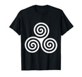 Triskele Triple Spiral Triskelion Ancient T-Shirt - Streetwear Style Unisex - T-Shirt, Sweatshirt, Hoodie