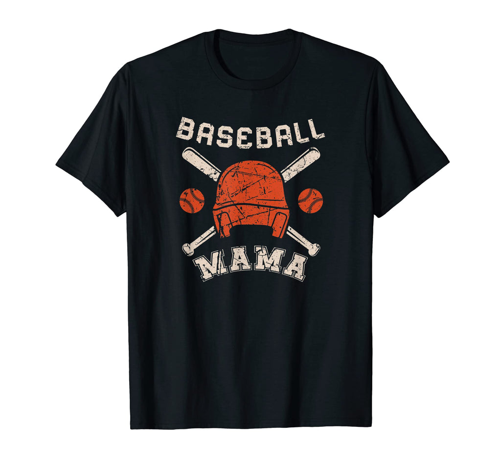 Baseball Mama T-Shirt - Custom Art Print Men Women - T-Shirt, Sweatshirt, Hoodie