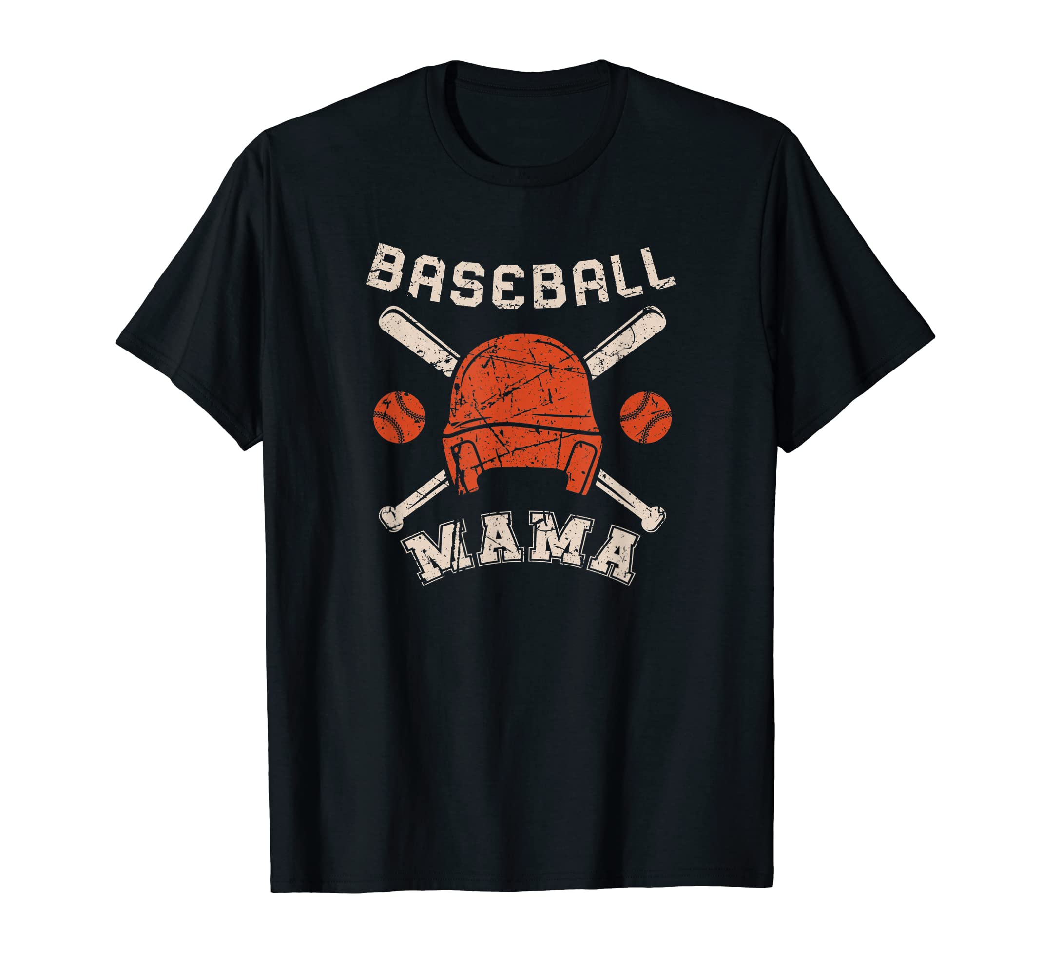 Baseball Mama T-Shirt - Custom Art Print Men Women - T-Shirt, Sweatshirt, Hoodie