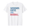 Spring 2024 Season Mom Weekends Coffee T-Shirt - Minimalist Print Unisex - T-Shirt, Sweatshirt, Hoodie