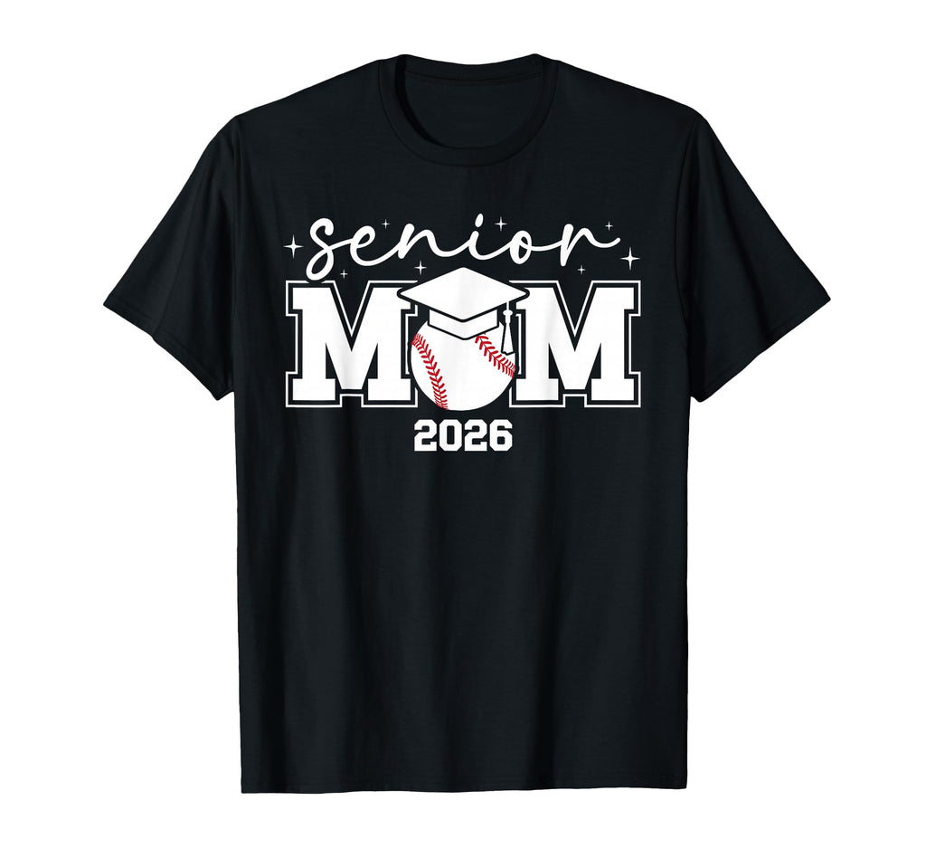 Baseball Senior Mom Senior Baseball Player T-Shirt - Graphic Print Unisex - T-Shirt, Sweatshirt, Hoodie