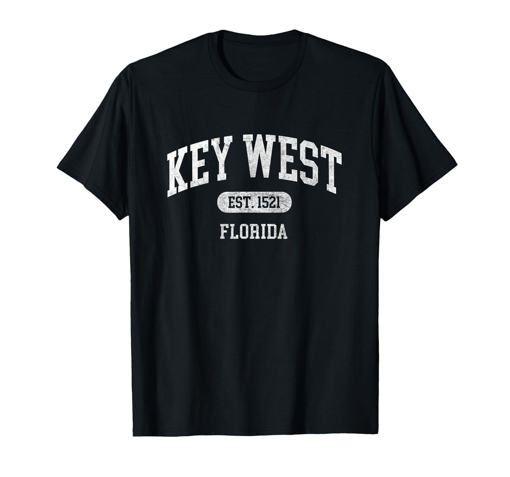 Key West Est 1521 Florida Fl T-Shirt - Casual Everyday Wear Men Women - T-Shirt, Sweatshirt, Hoodie