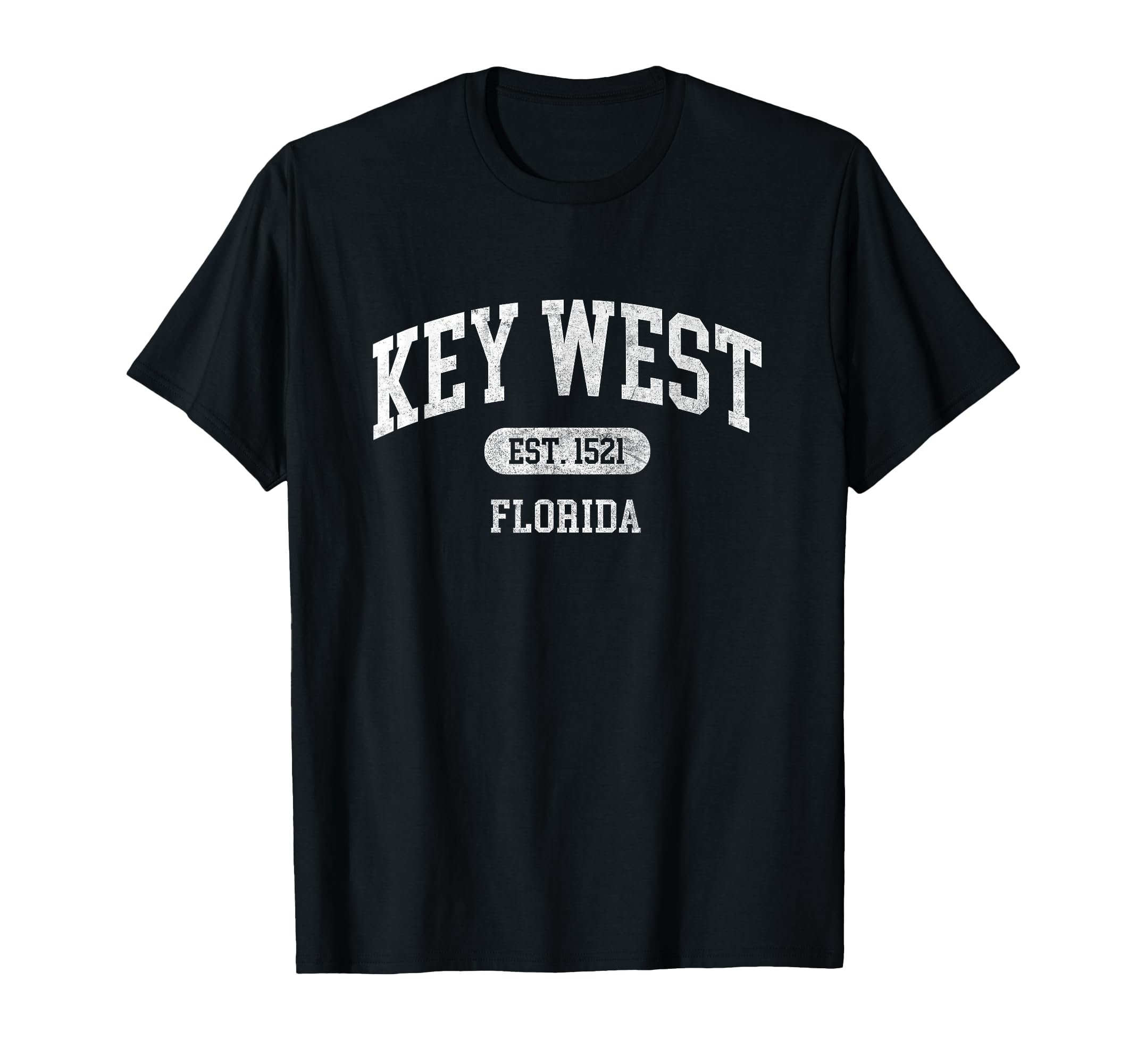 Key West Est 1521 Florida Fl T-Shirt - Casual Everyday Wear Men Women - T-Shirt, Sweatshirt, Hoodie