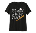 My Heart Is That Field Baseball Mom Mama T-Shirt - Graphic Print Men Women - T-Shirt, Sweatshirt, Hoodie