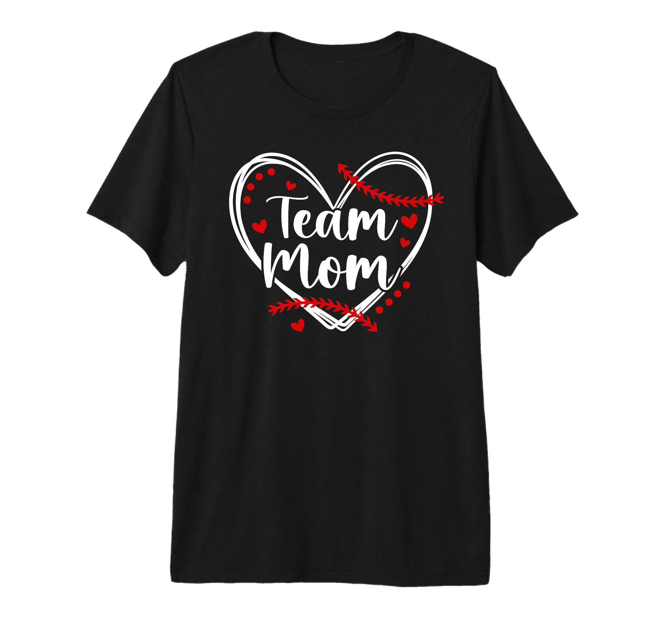 Baseball Team Mom Appreciation T-Shirt - Casual Everyday Wear for Adults - T-Shirt, Sweatshirt, Hoodie