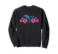 Dolphin Flowers Coconut Y2K 2000S Sweatshirt - Graphic Print for Adults - T-Shirt, Sweatshirt, Hoodie