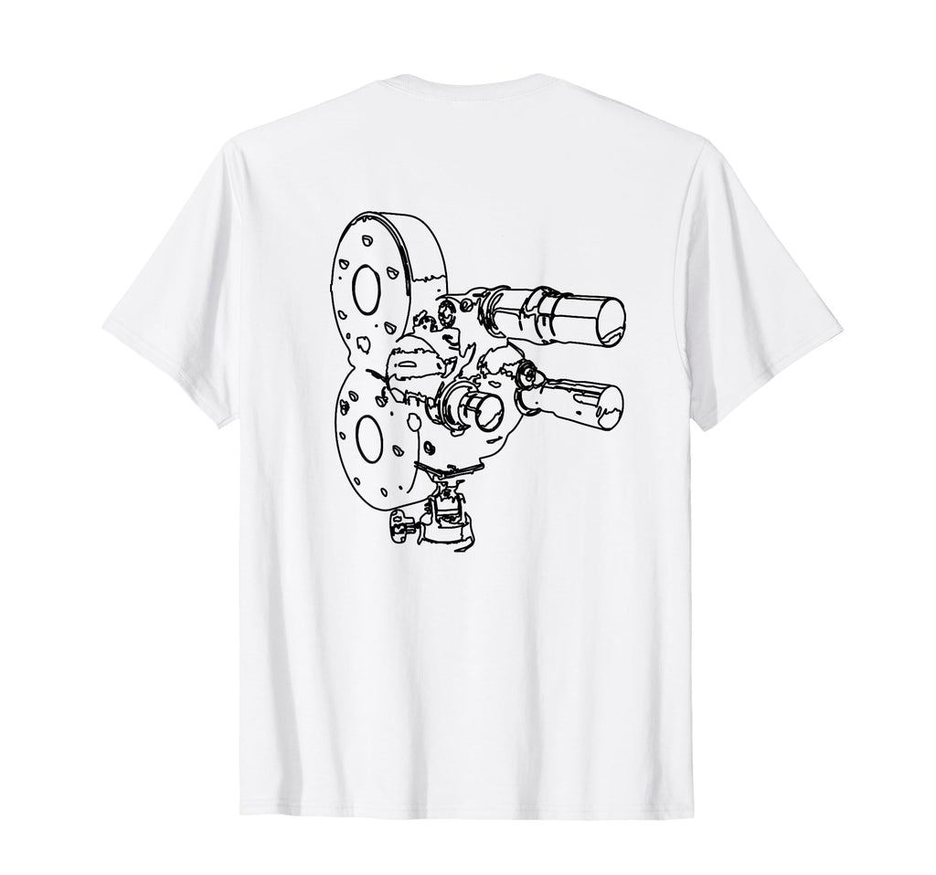 Old Film Camera Camera Operator Video T-Shirt - Trendy Graphic Unisex - T-Shirt, Sweatshirt, Hoodie