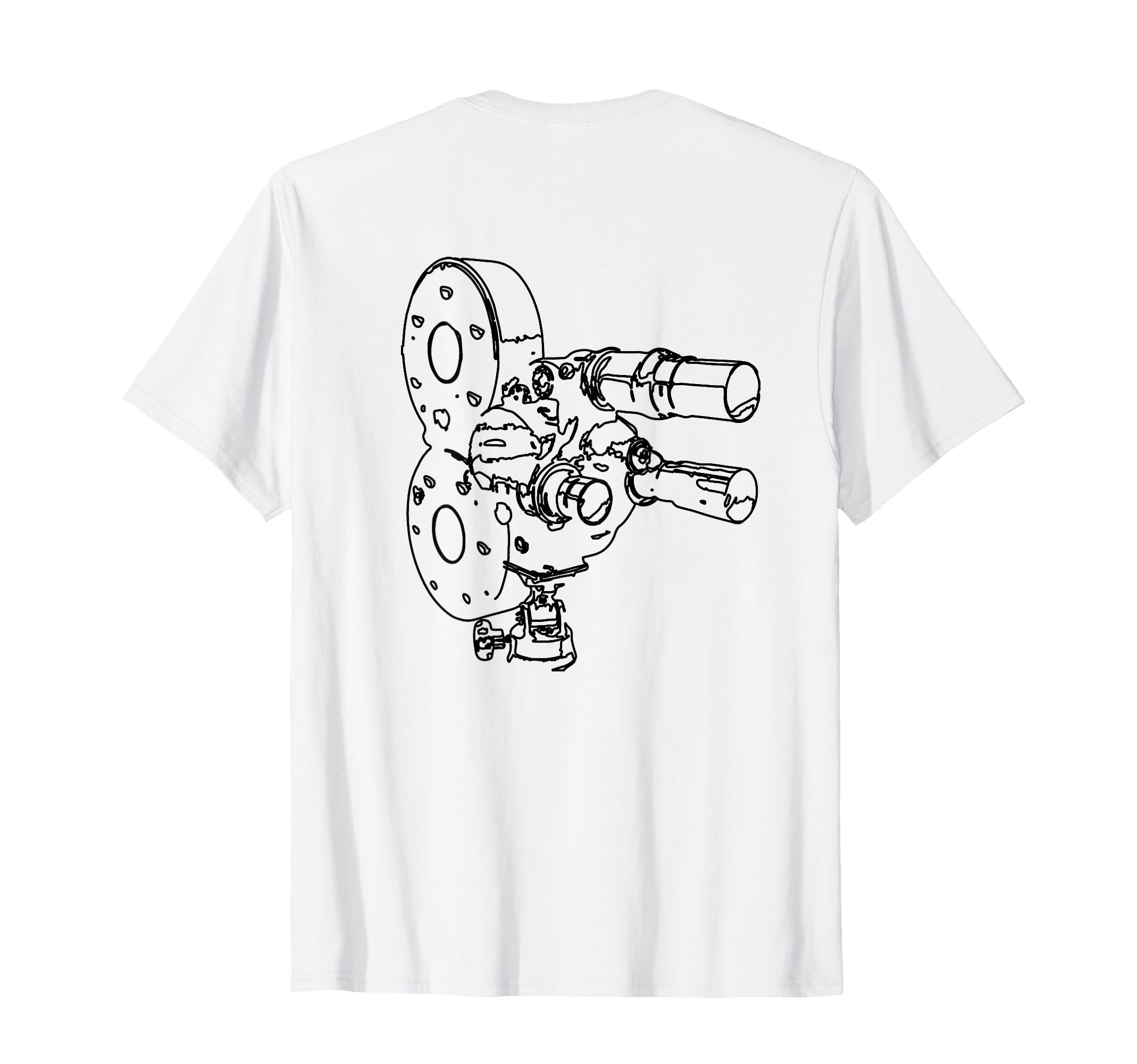 Old Film Camera Camera Operator Video T-Shirt - Trendy Graphic Unisex - T-Shirt, Sweatshirt, Hoodie