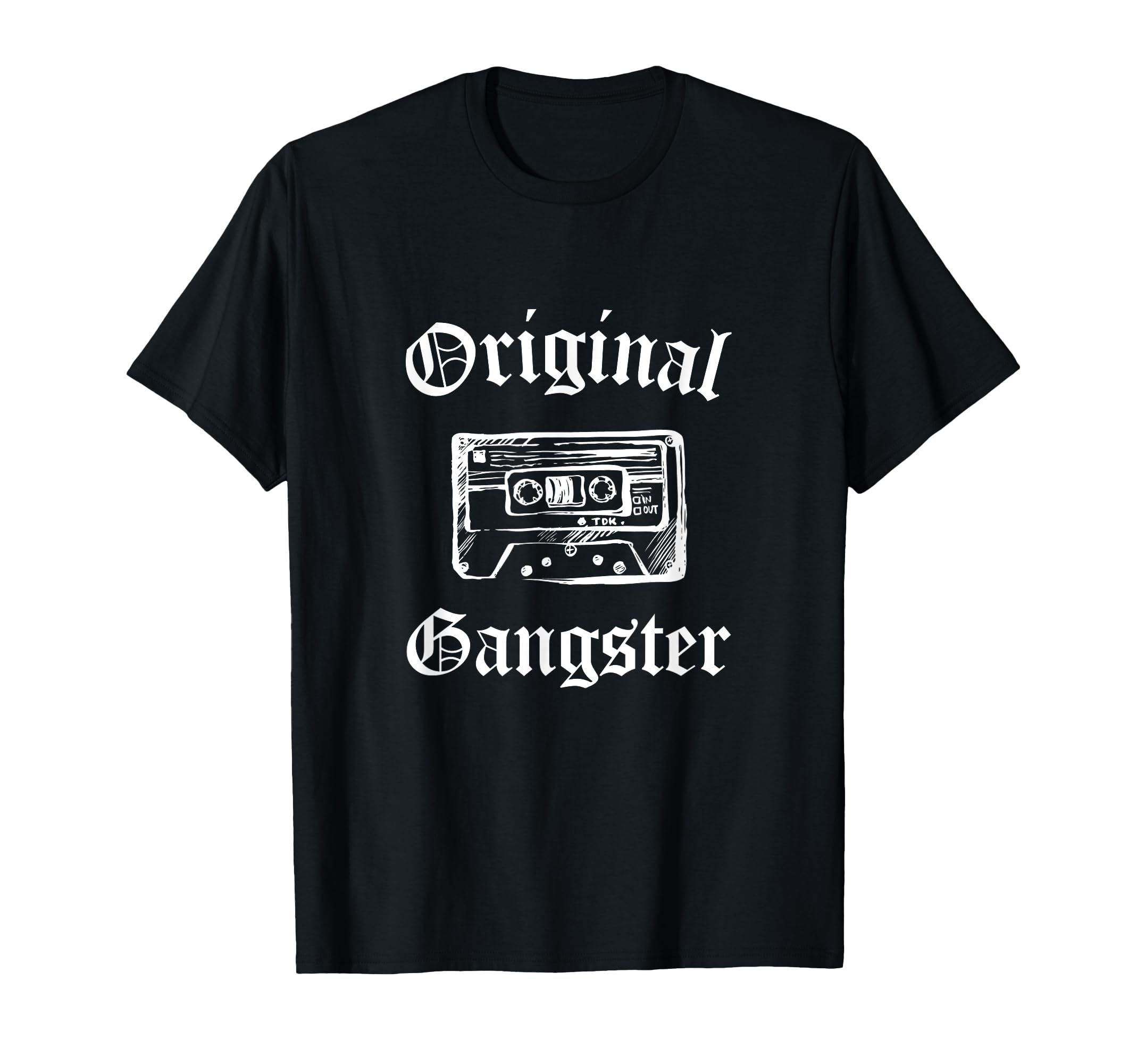 Original Gangster Old School Hip Hop T-Shirt - Minimalist Print for Adults - T-Shirt, Sweatshirt, Hoodie