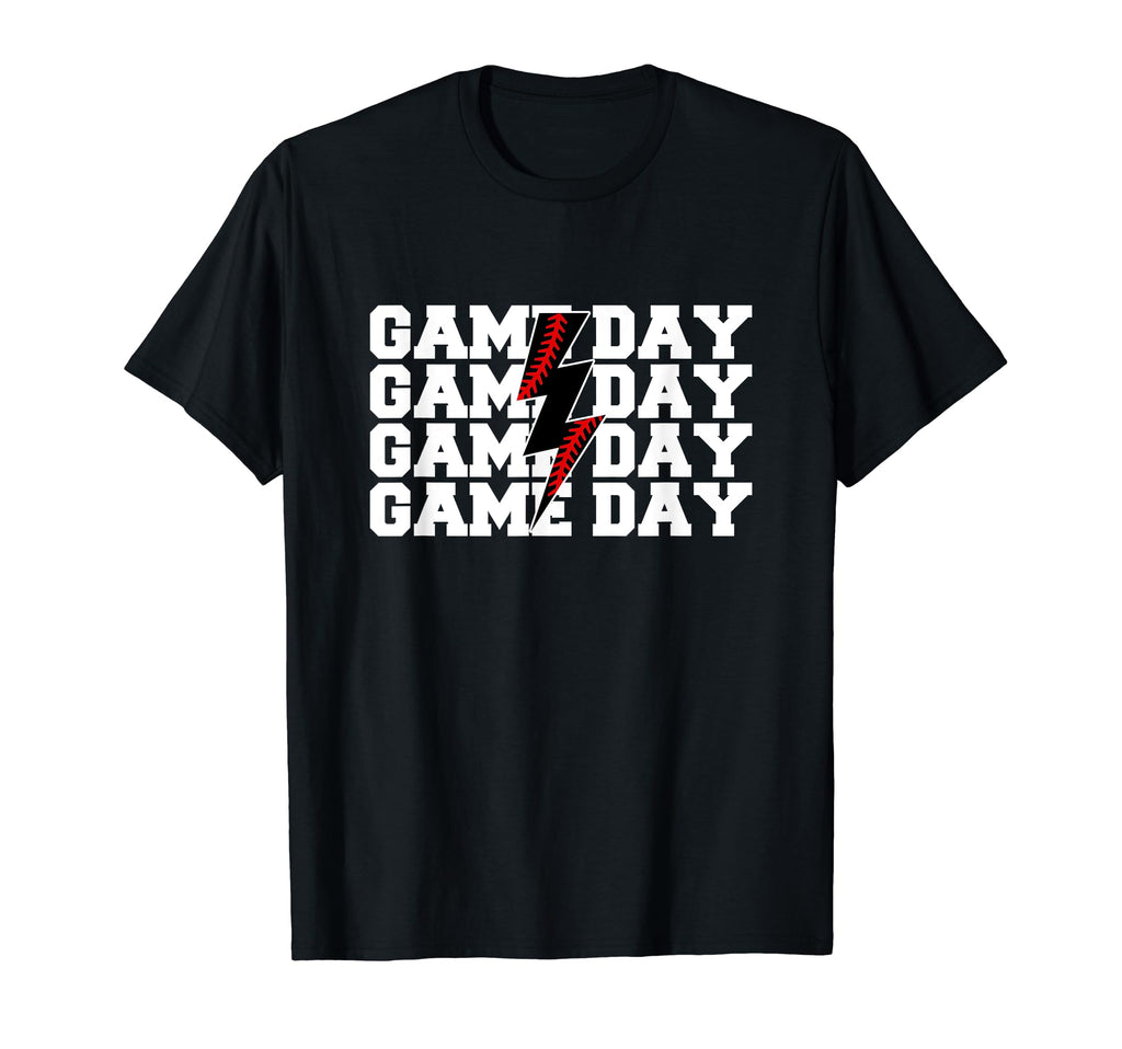 Game Day Baseball Mom Gifts T-Shirt - Custom Art Print Unisex - T-Shirt, Sweatshirt, Hoodie