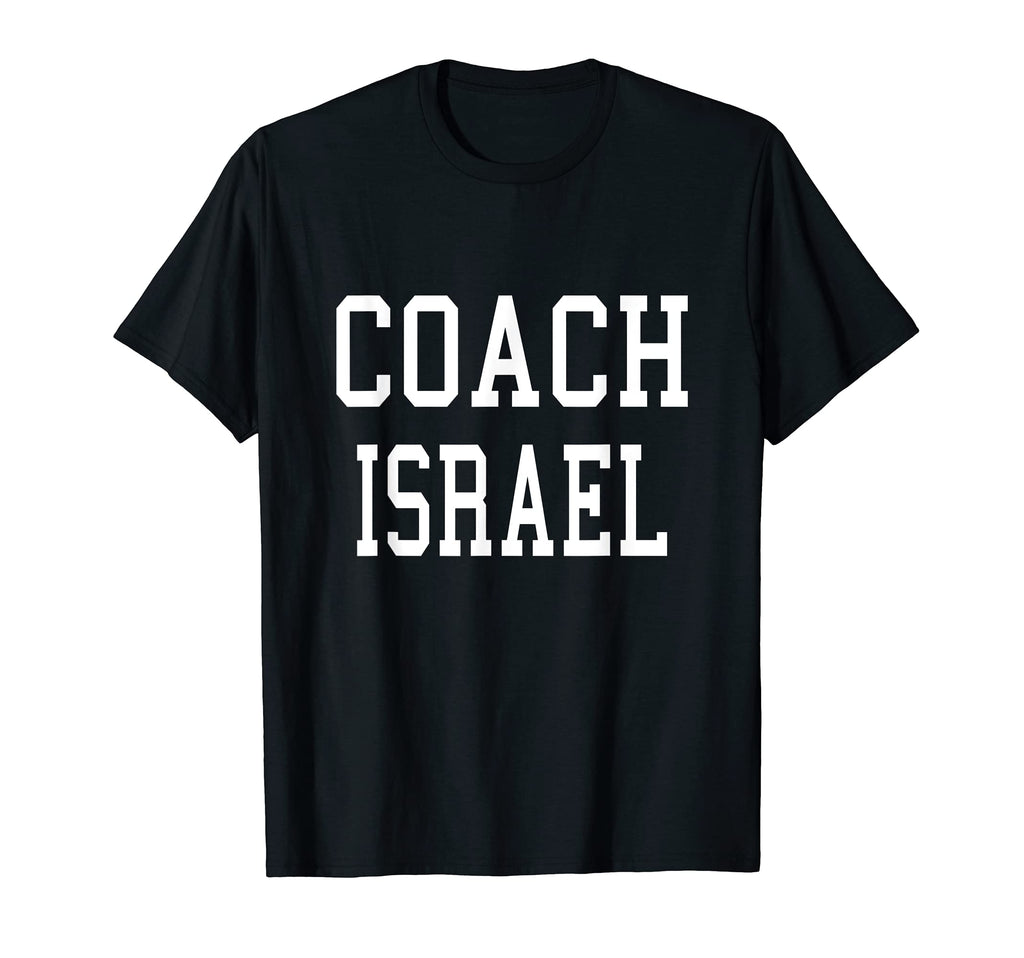 Coach Israel Custom Football Soccer T-Shirt - Unique Graphic for Adults - T-Shirt, Sweatshirt, Hoodie