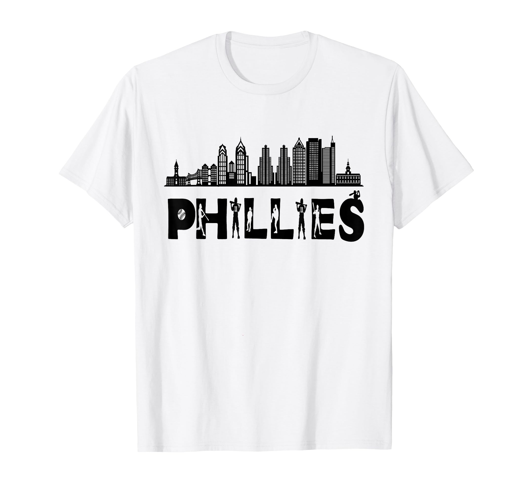 Funny Philly Baseball Lovers T-Shirt - Casual Everyday Wear for Adults - T-Shirt, Sweatshirt, Hoodie