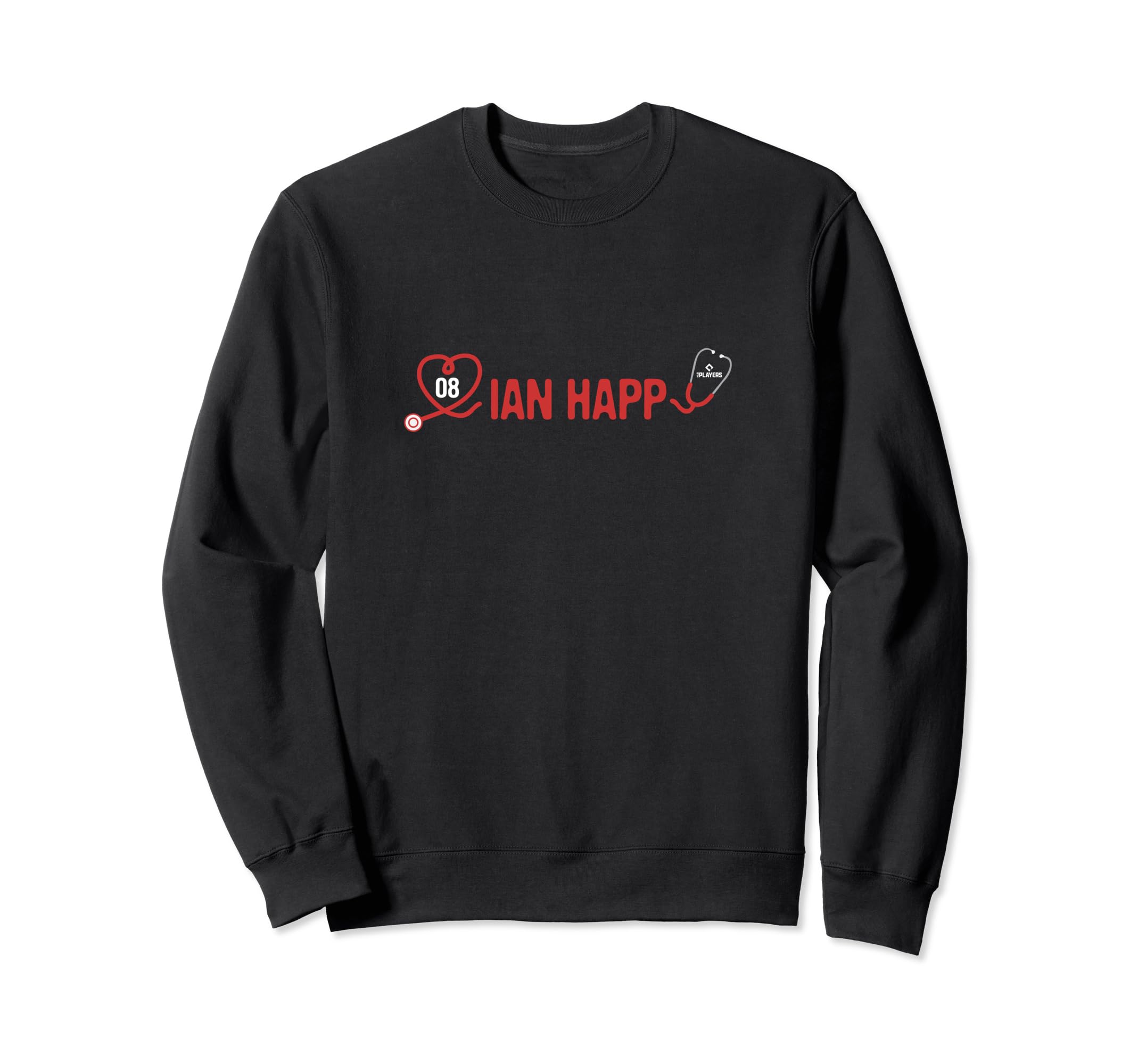 Ian Happ Chicago Baseball Player Sweatshirt - Minimalist Print for Adults - T-Shirt, Sweatshirt, Hoodie