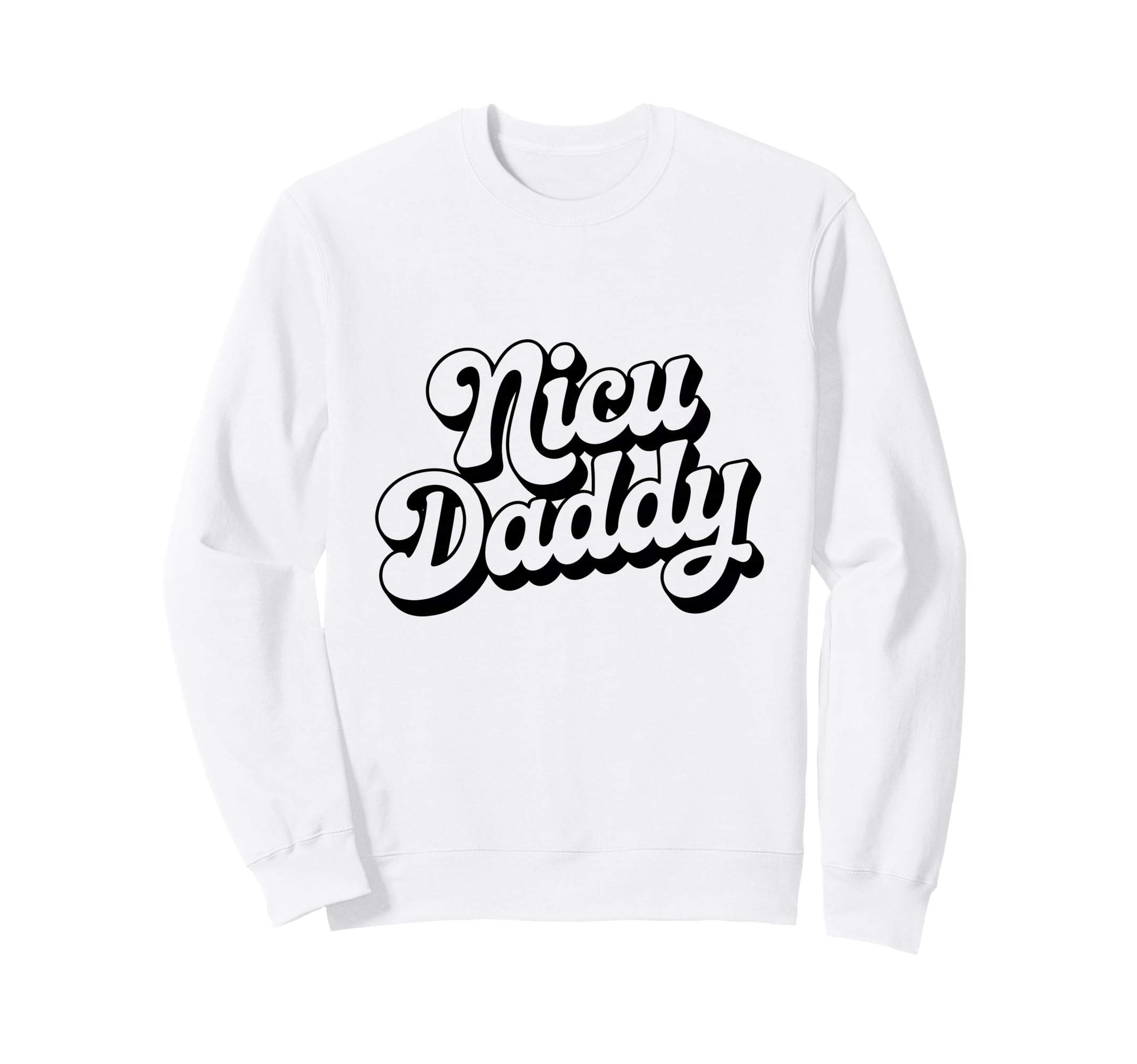 Nicu Daddy Nicu Dad Boho Tiny Sweatshirt - Aesthetic Graphic Men Women - T-Shirt, Sweatshirt, Hoodie