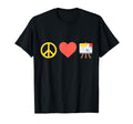 Peace Love Art T-Shirt - Casual Everyday Wear for Adults - T-Shirt, Sweatshirt, Hoodie