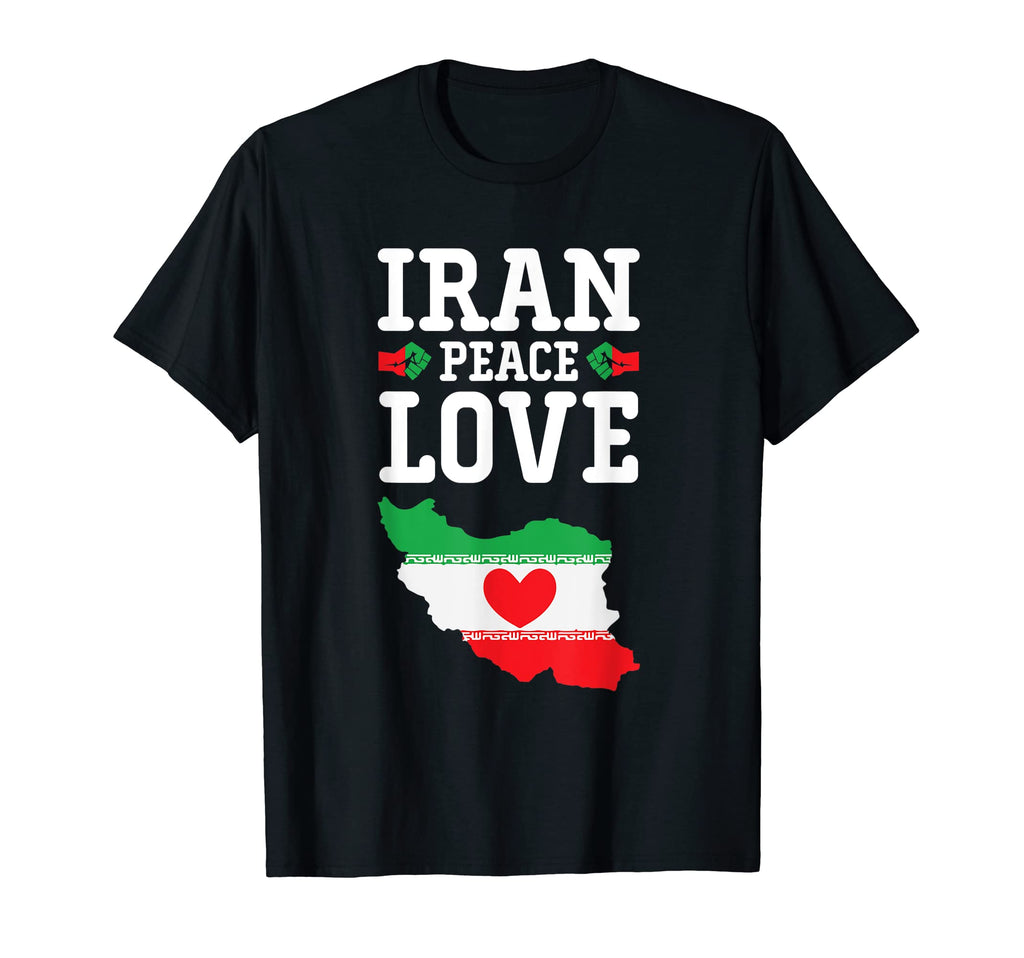 Free Iran Freedom Persian Flag T-Shirt - Fun Novelty Design for Adults - T-Shirt, Sweatshirt, Hoodie