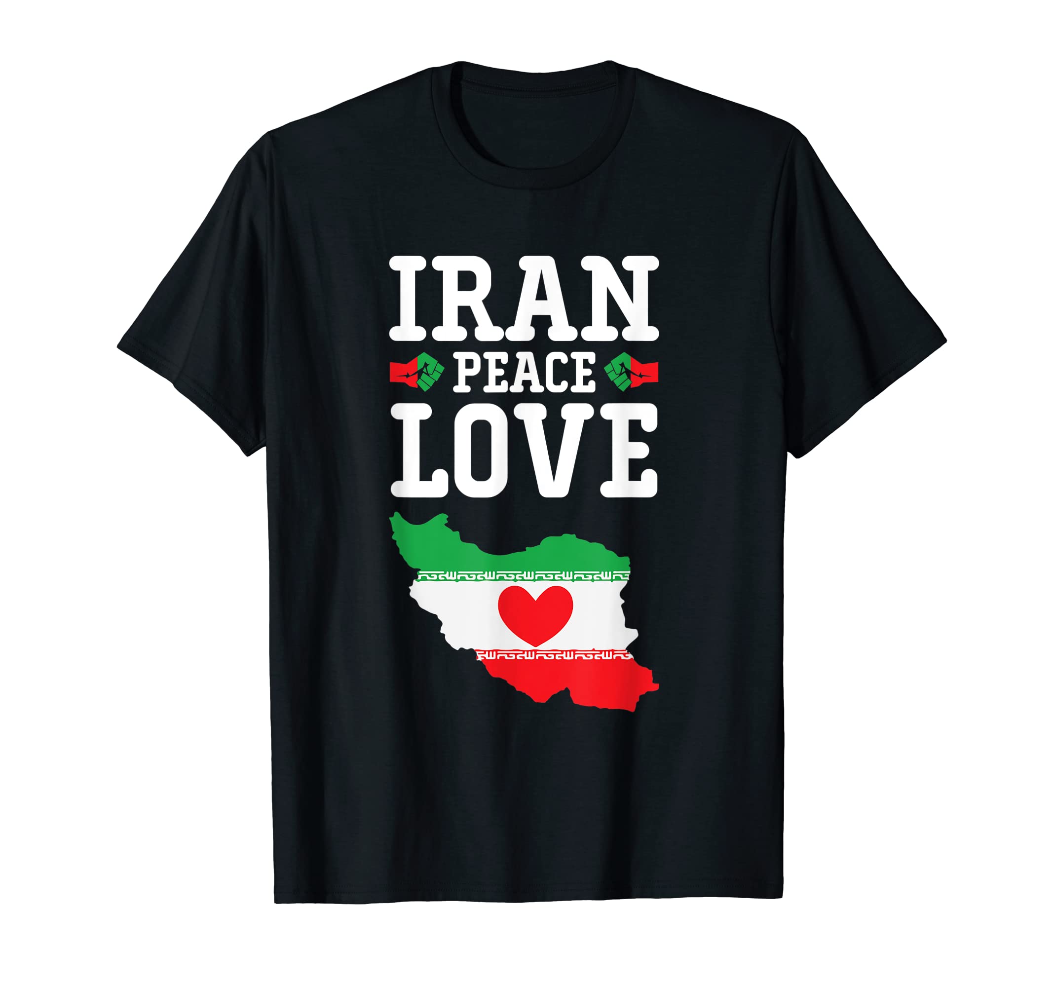 Free Iran Freedom Persian Flag T-Shirt - Fun Novelty Design for Adults - T-Shirt, Sweatshirt, Hoodie