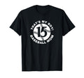 Thats My Baseball Mom 15 Favorite Player T-Shirt - Minimalist Print Unisex - T-Shirt, Sweatshirt, Hoodie