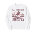Western Cowboy Riding Horse Play Sweatshirt - Graphic Print for Adults - T-Shirt, Sweatshirt, Hoodie