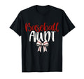 Baseball Aunt Coquette Bow Game Day T-Shirt - Unique Graphic Men Women - T-Shirt, Sweatshirt, Hoodie