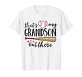 Thats My Grandson Out There Baseball T-Shirt - Custom Art Print for Adults - T-Shirt, Sweatshirt, Hoodie