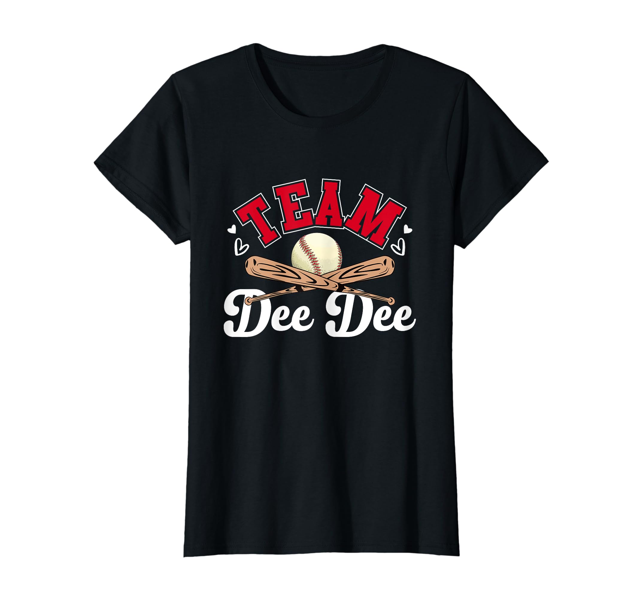 Team Dee Dee Mothers Day Baseball T-Shirt - Custom Art Print Men Women - T-Shirt, Sweatshirt, Hoodie