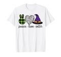 Peace Love Witch Halloween T-Shirt - Unique Graphic Men Women - T-Shirt, Sweatshirt, Hoodie