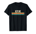 Erie Pennsylvania 70S Stripes T-Shirt - Casual Everyday Wear Unisex - T-Shirt, Sweatshirt, Hoodie